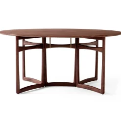 &Tradition Dining Tables*Drop Leaf dining table HM6, Walnut Brown