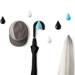Normann Copenhagen Clothes Hooks & Hangers*Dropit Hangers, large White