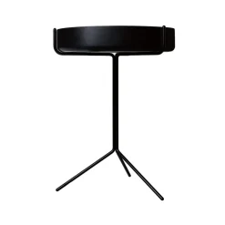 Swedese Side Tables*Drum table, glazed-h.56cm- stand Black