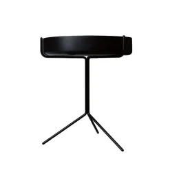 Swedese Side Tables*Drum table, glazed-h.46cm- stand Black