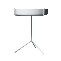 Swedese Side Tables*Drum table, glazed-h.56cm- stand White