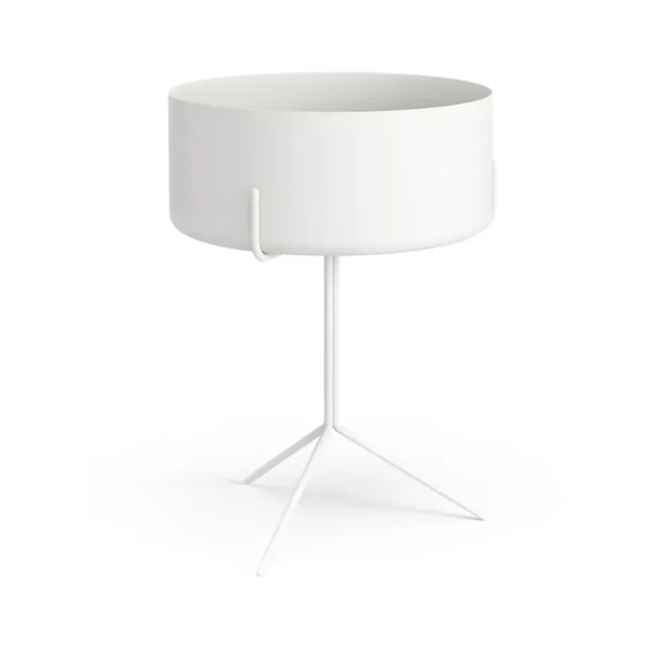 Swedese Side Tables*Drum table, , plant pot White