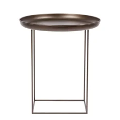 NORR11 Side Tables*Duke side table small, Bronze Brown