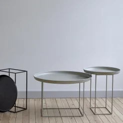 NORR11 Side Tables*Duke side table small, Earth Black