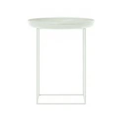 NORR11 Side Tables*Duke side table small, Lacquered mineral Green