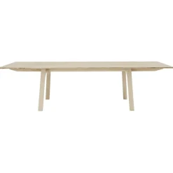 Muuto Dining Tables*Earnest Extendable dining table 205x100 cm, Oiled oak Beige