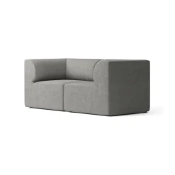 Audo Copenhagen Sofas*Eave 86 modular sofa configuration 1, Audo Bouclé 16 (Dark ) Grey