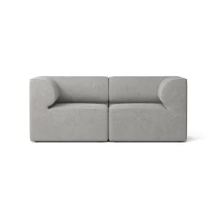 Audo Copenhagen Sofas*Eave 86 modular sofa configuration 1, Audo Bouclé 16 (Dark ) Grey