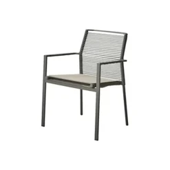 Cane-line Seat Cushions & Pads*Edge armchair cushion, Natté taupe Beige