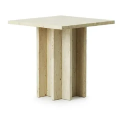 Normann Copenhagen Coffee Tables*Edge small coffee table, Travertine Beige