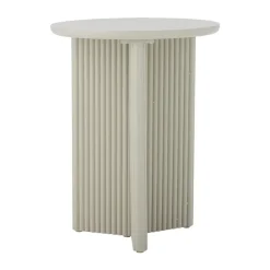 Bloomingville Side Tables*Edith side table Ø40 cm, White