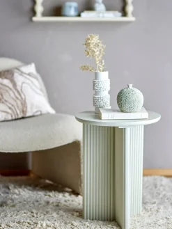 Bloomingville Side Tables*Edith side table Ø40 cm, White