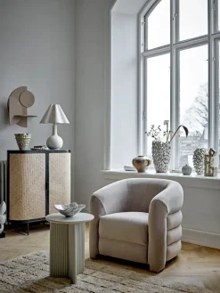 Bloomingville Side Tables*Edith side table Ø40 cm, White