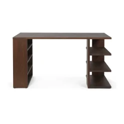 Ferm Living Desks*Edre desk 137x65x73.5 cm, Dark Stained Pine Brown