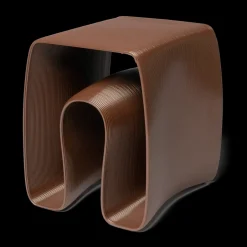 Ekbacken Studios Side Tables*Eel side table 38x40 cm, Chocolate Brown