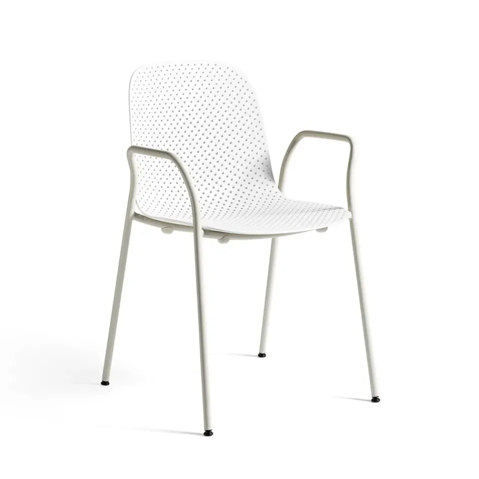 HAY Chairs*13Eighty armchair, Chalk -grey White