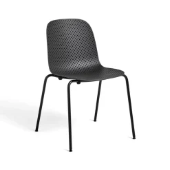HAY Chairs*13Eighty chair, Soft -graphite Black