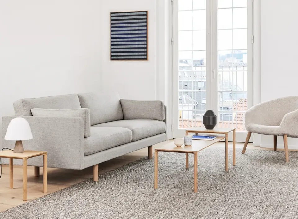 Fredericia Furniture Sofas*EJ220 2062 sofa 2-seater, Bardal 780 Blue