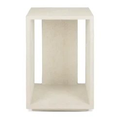 Ethnicraft Bedside Tables*Elements bedside table, Off , 32x47 cm White