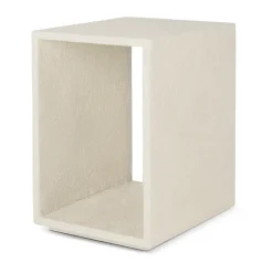 Ethnicraft Bedside Tables*Elements bedside table, Off , 32x47 cm White