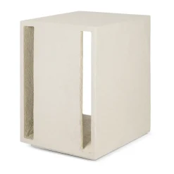 Ethnicraft Bedside Tables*Elements bedside table, Off , 32x47 cm White