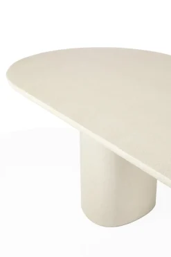 Ethnicraft Dining Tables*Elements Oblong dining table, Off White