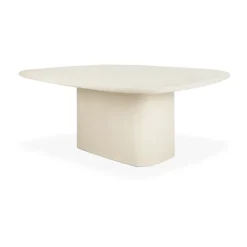 Ethnicraft Dining Tables*Elements Pebble dining table, Off White