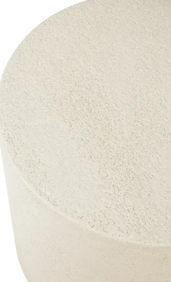 Ethnicraft Side Tables*Elements side table Ø40 cm, Off White