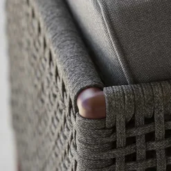 Cane-line Seating|Outdoor Lounge Furniture*Encore lounge armhair, airtouch lava /dark , incl. cushions Grey