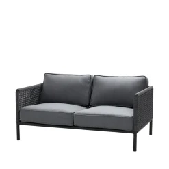 Cane-line Garden Sofas & Garden Benches|Outdoor Lounge Furniture*Encore 2-seater sofa, airtouch lava /dark Grey