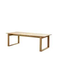 Cane-line Table For Outdoor Use*Endless dining table, Teak, 240 cm Brown