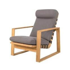 Cane-line Outdoor Lounge Furniture*Endless Soft Highback armchair, airtouch , teak Grey