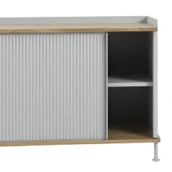 Muuto T.V & Media Units|Dressers & Sideboards*Enfold sideboard low 125x45x63 cm, Oak-Grey BrownGrey