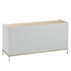 Muuto T.V & Media Units|Dressers & Sideboards*Enfold sideboard low 125x45x63 cm, Oak-Grey BrownGrey