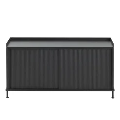 Muuto T.V & Media Units|Dressers & Sideboards*Enfold sideboard low 125x45x63 cm, - Black