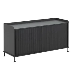 Muuto T.V & Media Units|Dressers & Sideboards*Enfold sideboard low 125x45x63 cm, - Black