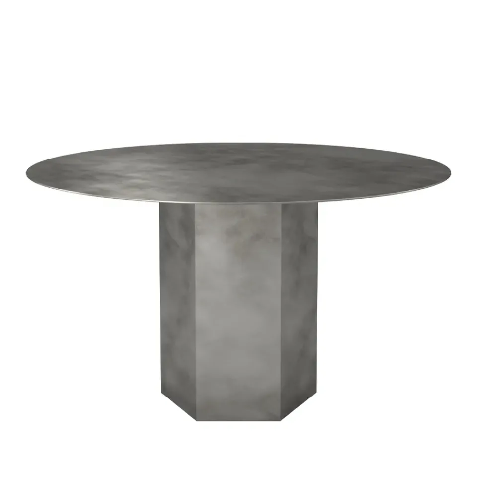 GUBI Dining Tables*Epic Steel dining table, Misty Grey