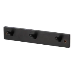 ERNST Clothes Hooks & Hangers*coatrack 3 hooks, Black