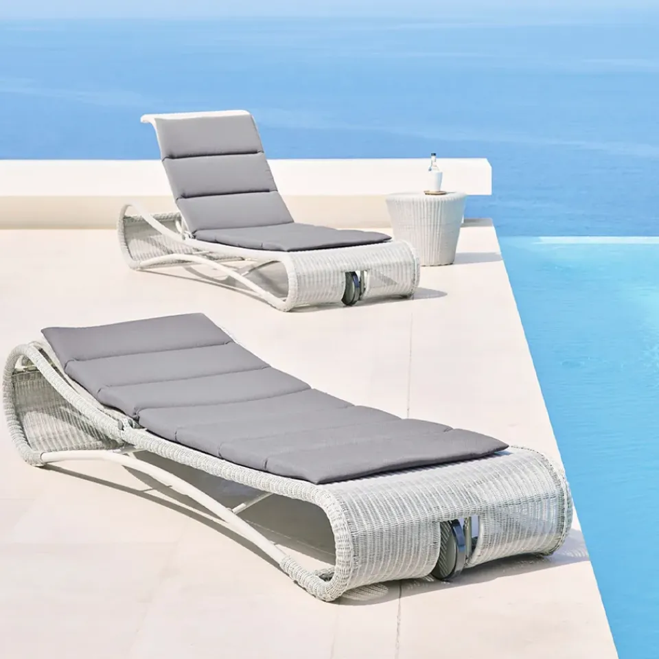 Cane-line Seating*Escape sun lounger, Black