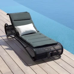 Cane-line Seating*Escape sun lounger, Black