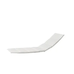 Cane-line Seat Cushions & Pads*Escape sun lounger cushion, Natté White
