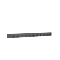 SMD Design Clothes Hooks & Hangers*Etcetera 11 hook rack, Anthracite Grey