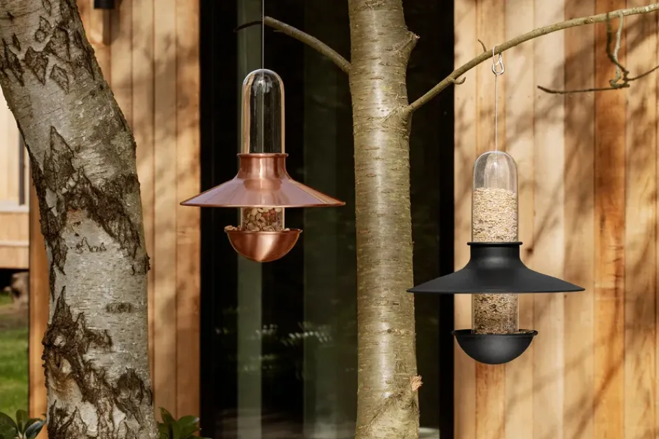 Eva Solo Garden Details & Accessories*De Luxe bird feeder, Copper OrangeBrown