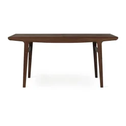 Warm Nordic Dining Tables*Evermore dining table incl. 2 extension leaves of 45 cm each, Oiled walnut, 160 cm Brown
