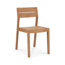 Ethnicraft Seating|Balcony Furniture*Ex 1 outdoor chair, Teak Brown