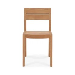 Ethnicraft Seating|Balcony Furniture*Ex 1 outdoor chair, Teak Brown