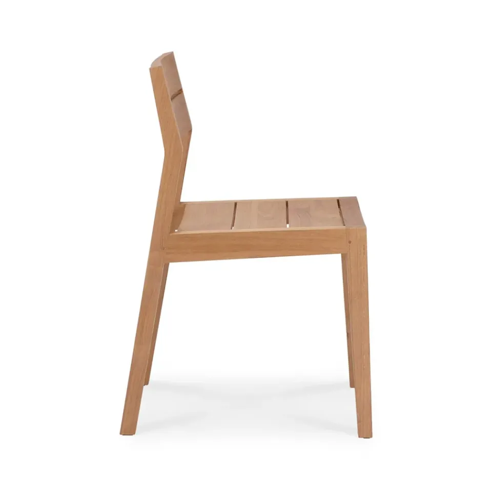 Ethnicraft Seating|Balcony Furniture*Ex 1 outdoor chair, Teak Brown