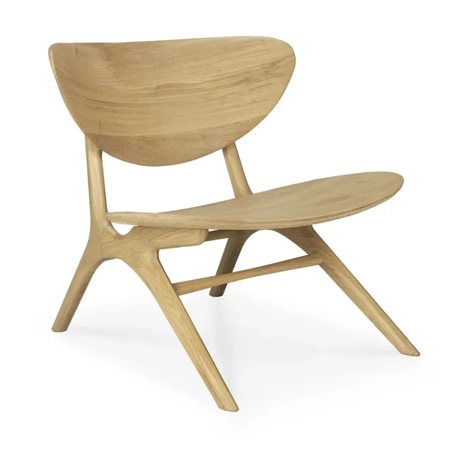 Ethnicraft Armchairs & Footstools|Chairs*Eye lounge armchair, Hardwax oiled oak Brown