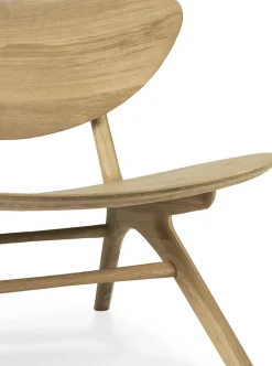 Ethnicraft Armchairs & Footstools|Chairs*Eye lounge armchair, Hardwax oiled oak Brown
