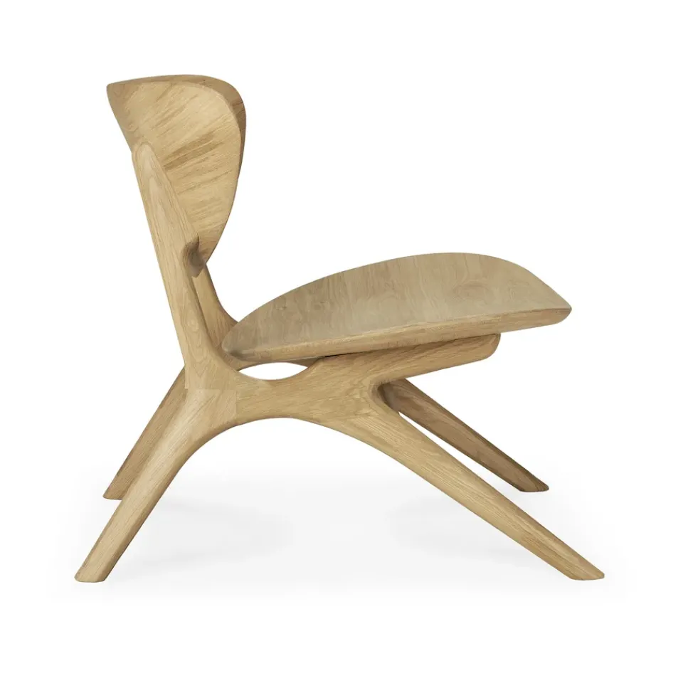Ethnicraft Armchairs & Footstools|Chairs*Eye lounge armchair, Hardwax oiled oak Brown